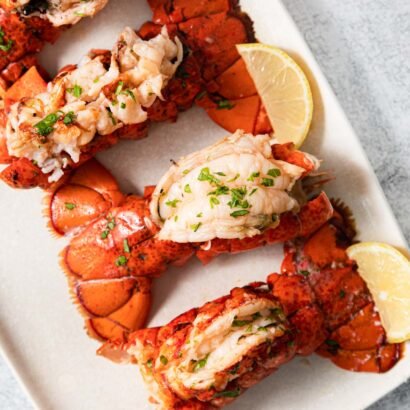 Air-Fryer-Lobster-Tails-with-Lemon-Garlic-Butter-Recipe