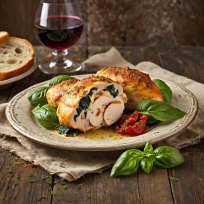 Italian-Stuffed-Chicken-Breast-Recipe