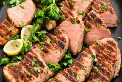 Thumbnail for Marinated Tuna Steak Recipe