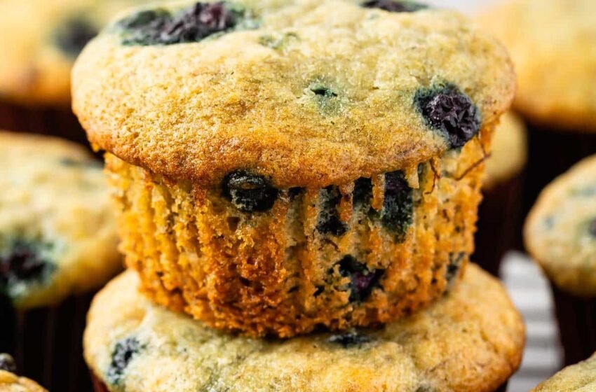 Banana-Blueberry-Muffins-Recipe