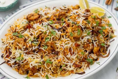 Thumbnail for Shrimp Biryani Recipe