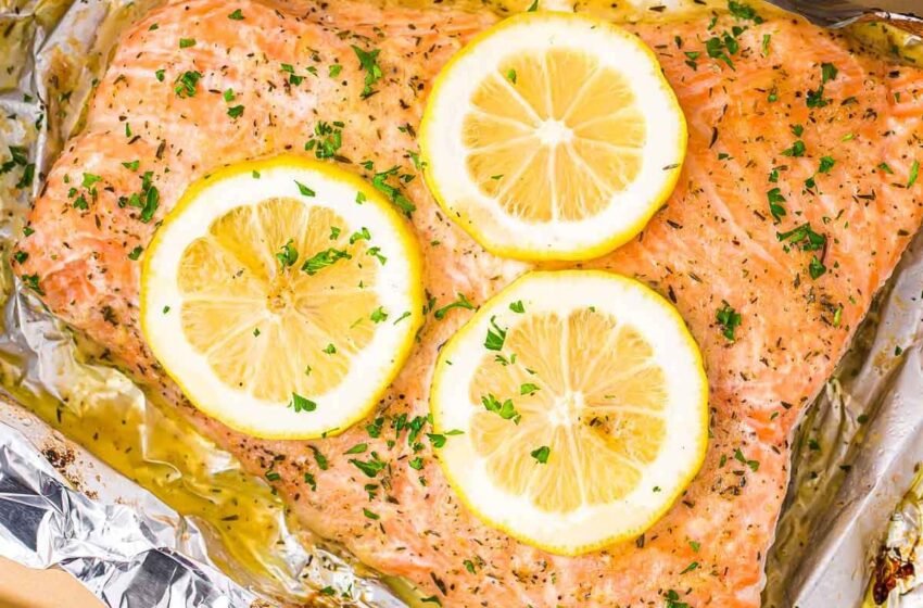 Baked-Salmon-In-Foil-Recipe