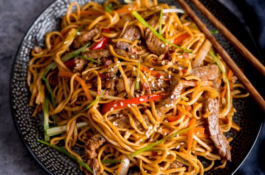Beef-Teriyaki-Noodles-Recipe