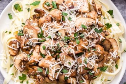 Thumbnail for Chicken Marsala Fettuccine Recipe