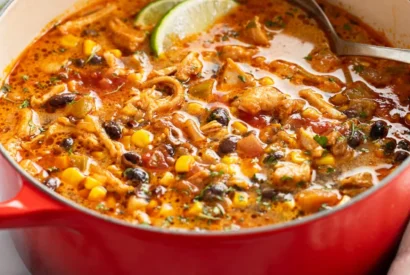 Thumbnail for Chicken Taco Soup Recipe