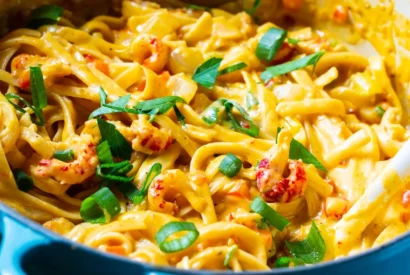 Thumbnail for Crawfish Fettuccine Recipe