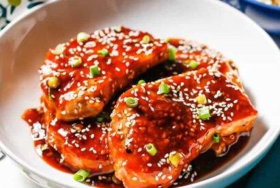 Thumbnail for Honey Garlic Pork Chops Recipe