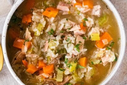 Thumbnail for Turkey Carcass Soup Recipe