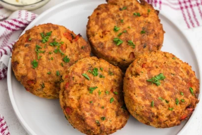 Thumbnail for Air Fryer Salmon Cakes Recipe