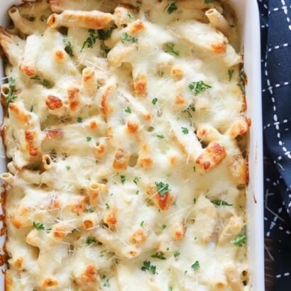 Chicken-Alfredo-Casserole-Recipe