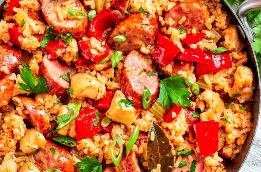 Chicken-And-Sausage-Jambalaya-Recipe