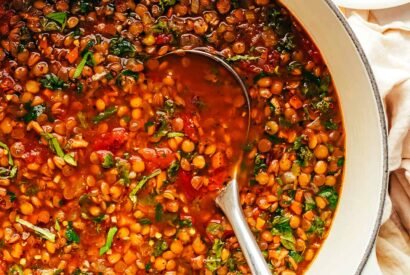 Thumbnail for Italian Lentil Soup Recipe