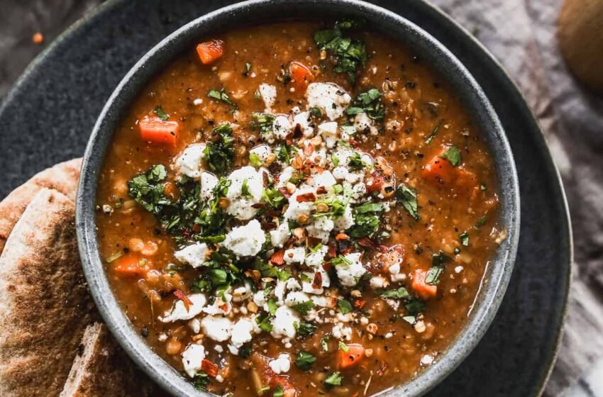 Moroccan-Lentil-Soup-Recipe