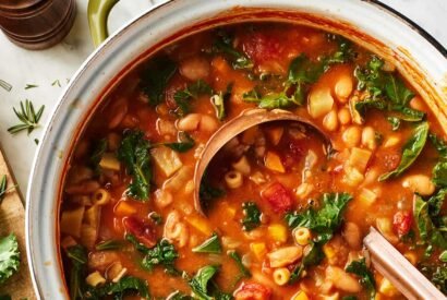 Thumbnail for Pasta e Fagioli (Pasta and Beans) Recipe